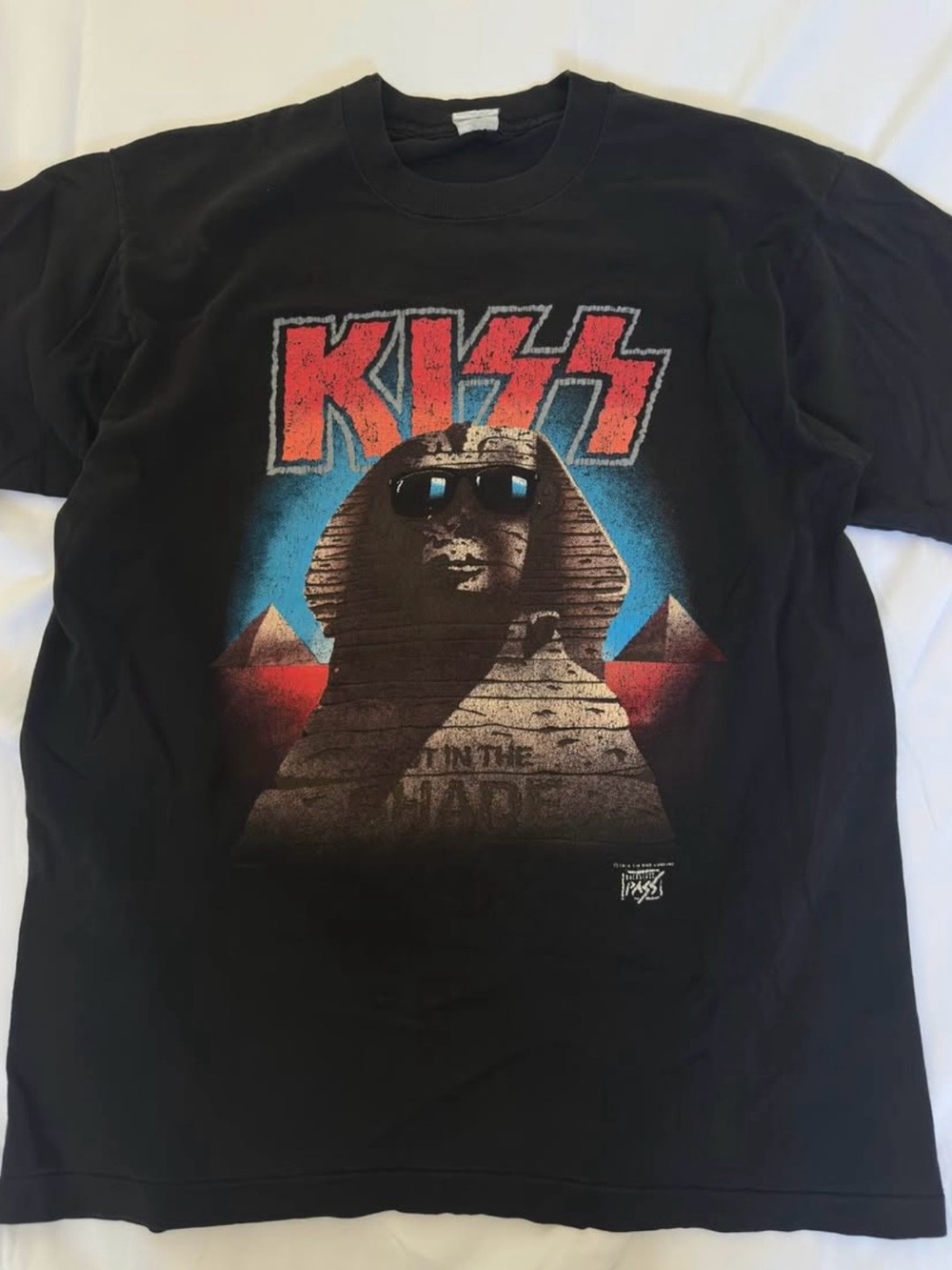 1990 KISS Hot in the Shade Single Stitch Tour Tshirt